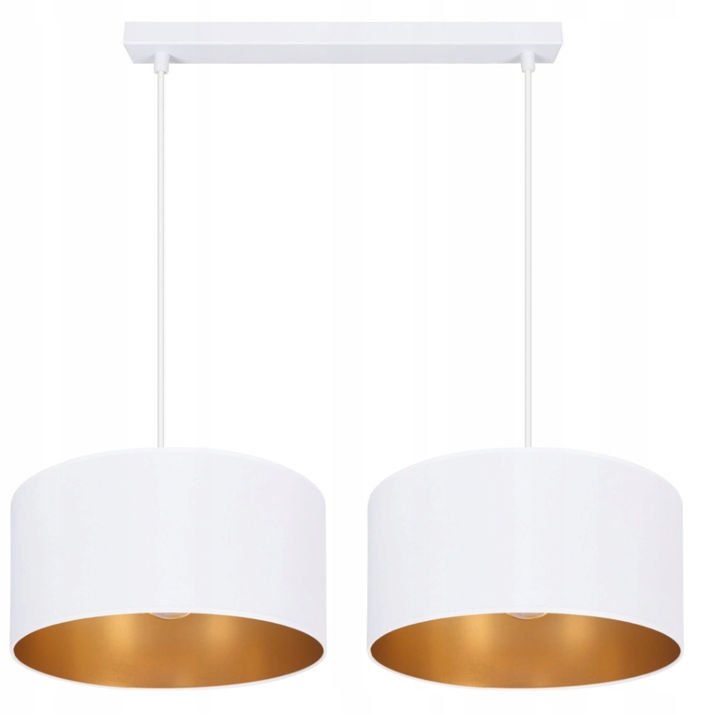 Klasická Závěsná Lampa Lustr Stínidlo Válec Led