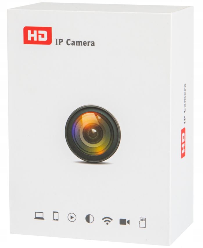 CYFROWA MINI KAMERA IP WiFi MONITORING WEWNĘTRZNA Rozdzielczość 2 Mpx