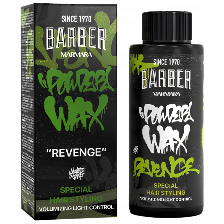 MARMARA BARBER POWDER WAX REVENGE MATUJĄCY PUDER DO STYLIZACJI I WŁOSÓW 20G