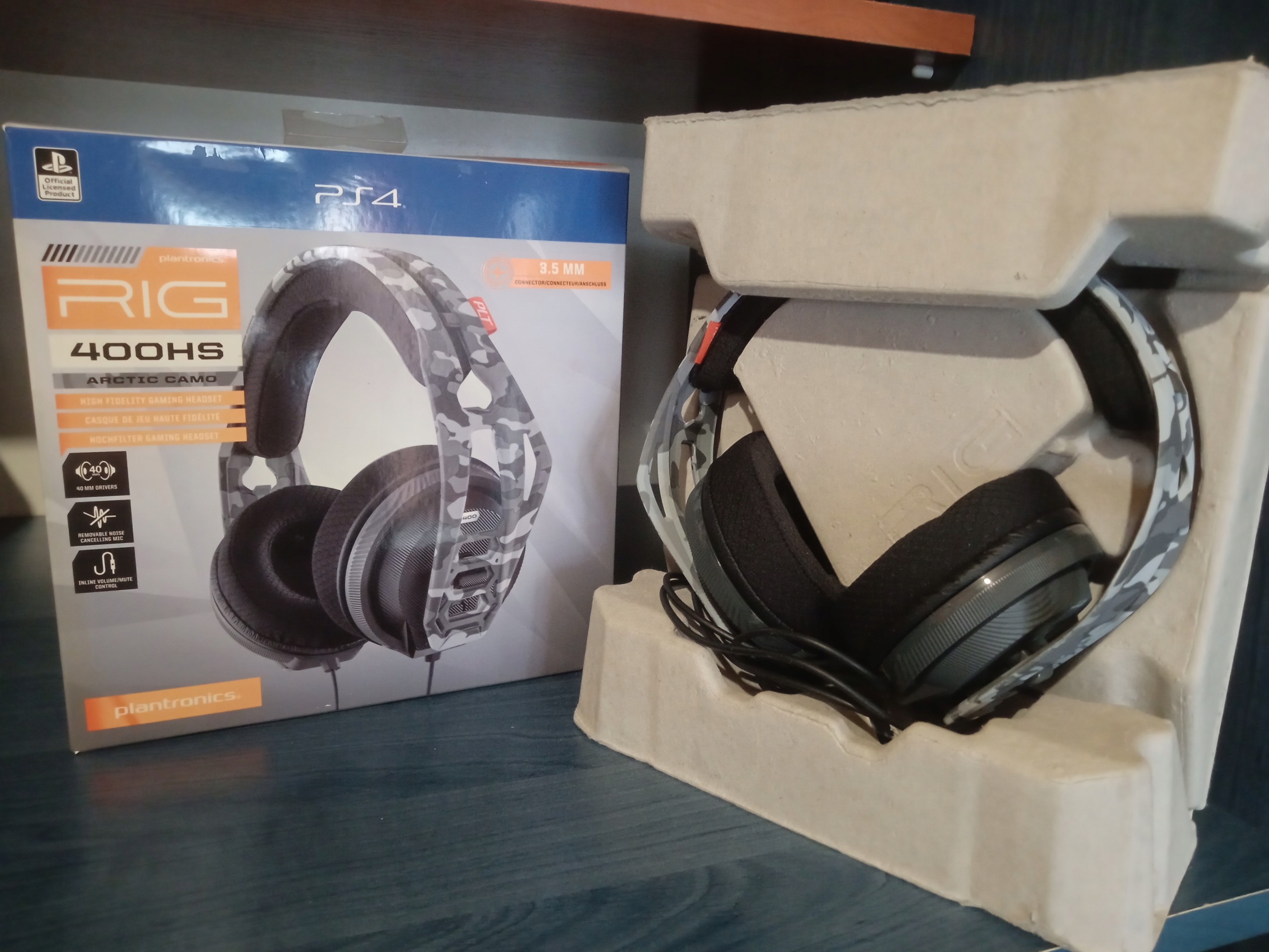 Słuchawki nauszne RIG 400HS ARCTIC COMO