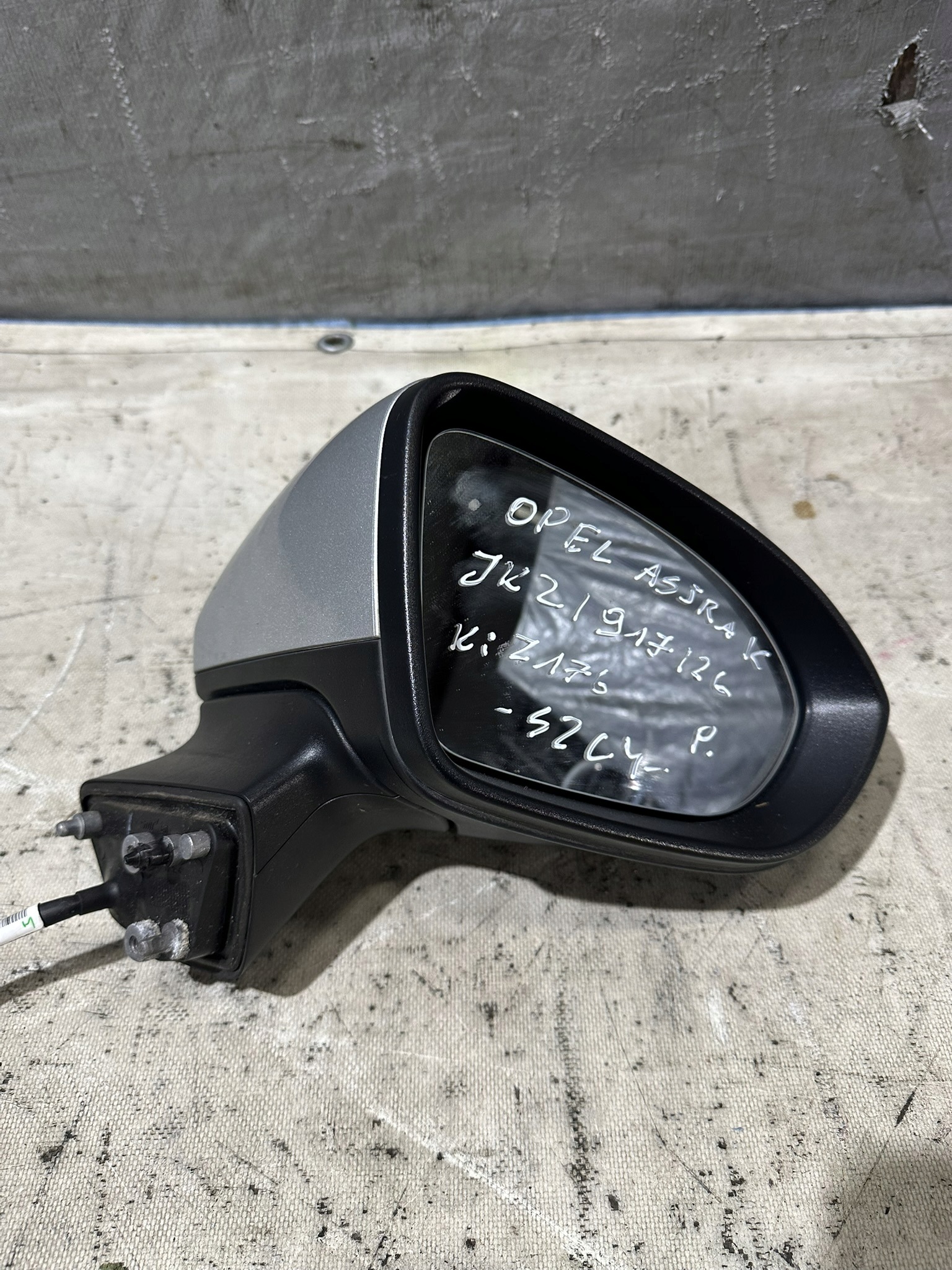 mirror right 5PIN OPEL ASTRA K KOMBI 2019R.