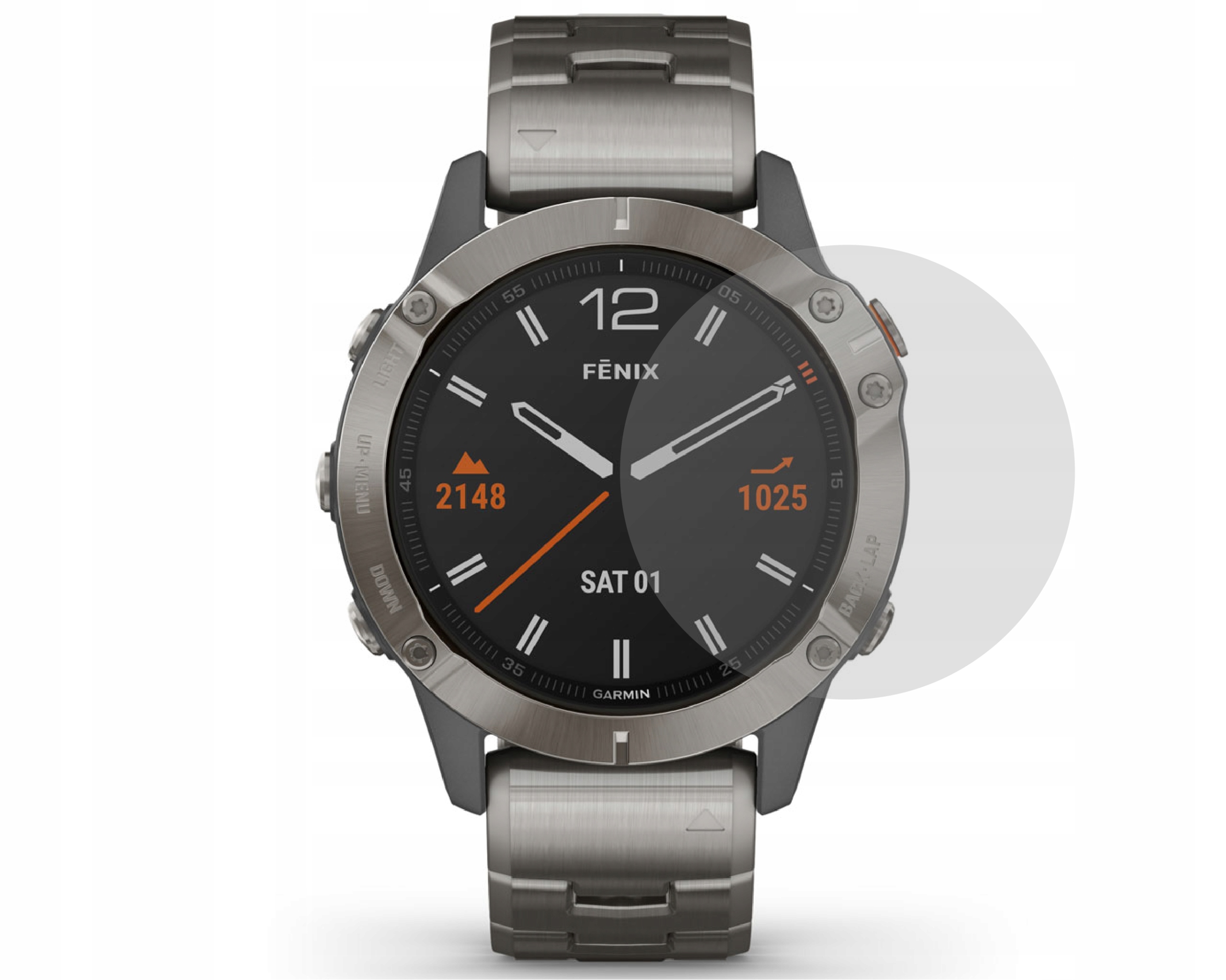 

2 x Szkło ochronne do Garmin Fenix 6 / 6 Pro