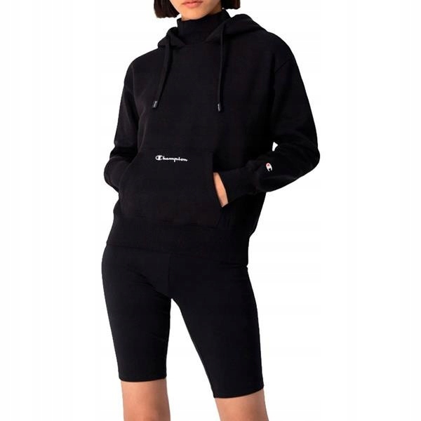 Mikina Champion 115396KK001 Hooded Černá S