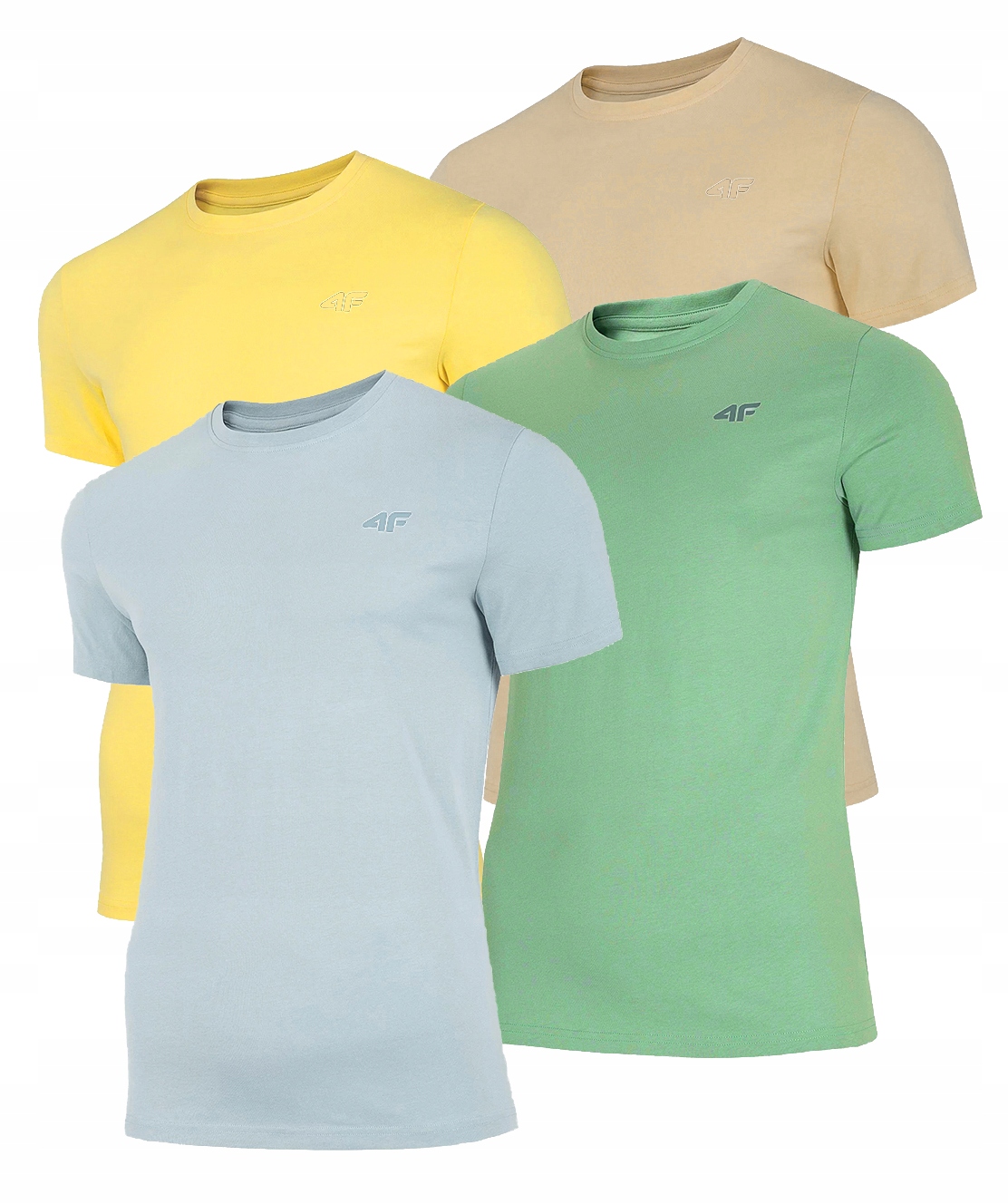 

4F T-shirt Męski x4 Zestaw Kolekcja Limitowana XL