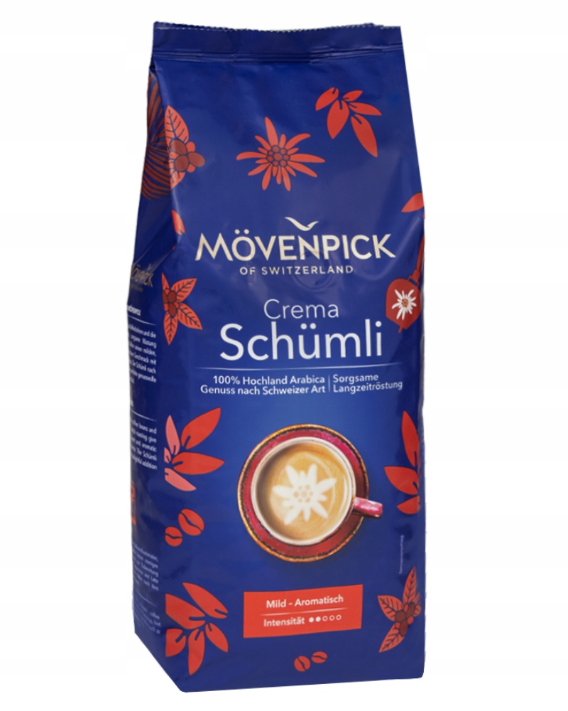 Kawa ziarnista Arabica Movenpick Schümli Mild 4/10 1000 g