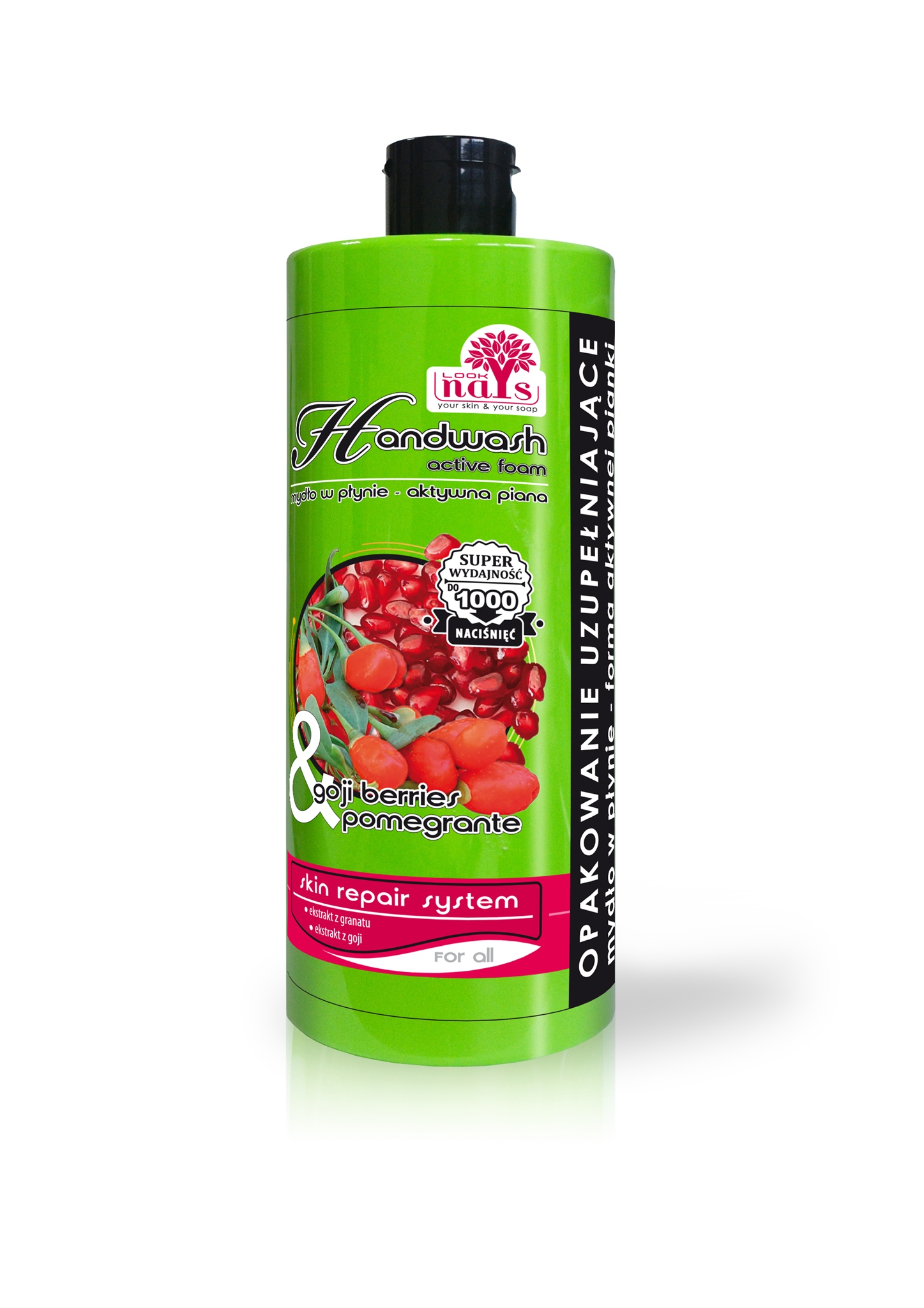 

LookNAYS mydło w piance Granat 700ml zapas