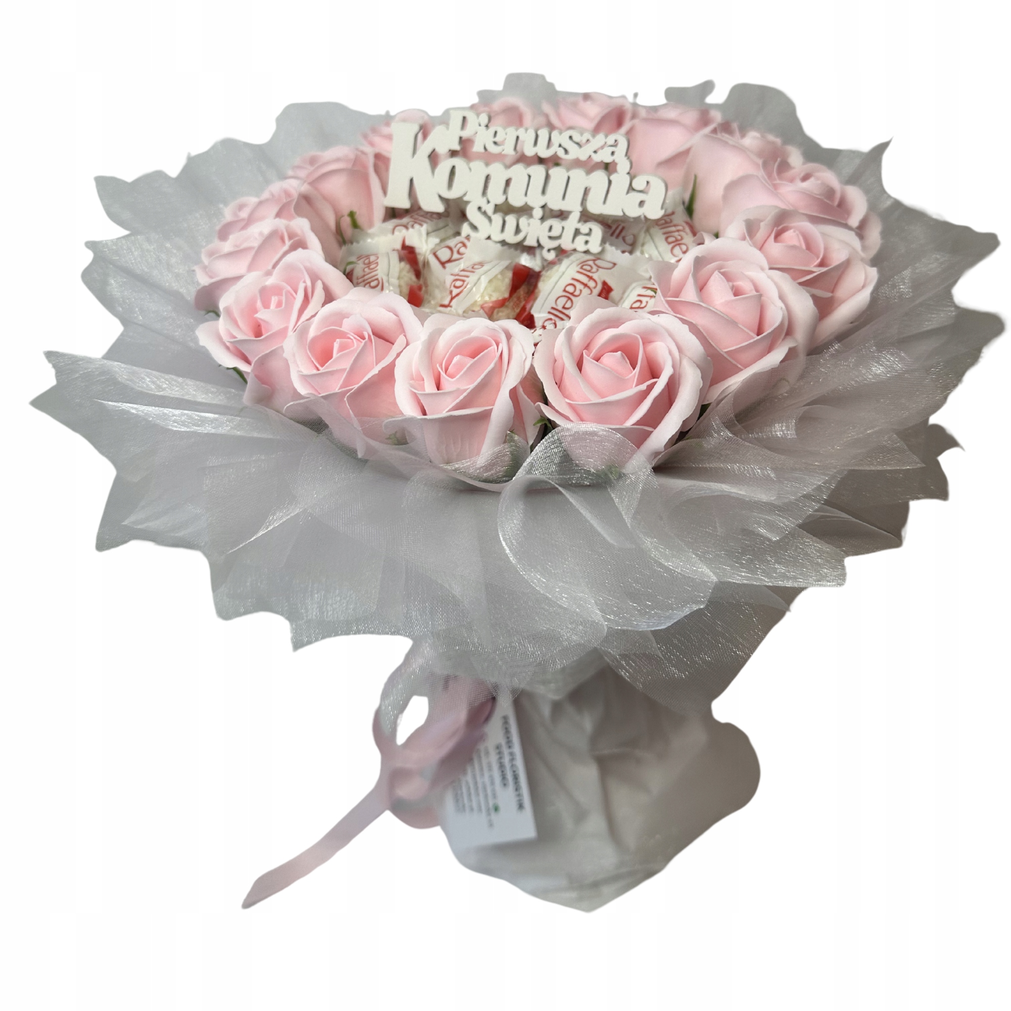 Dárková Sada Suvenýr Kytice Raffaello A Svaté Přijímání Svaté Dívky