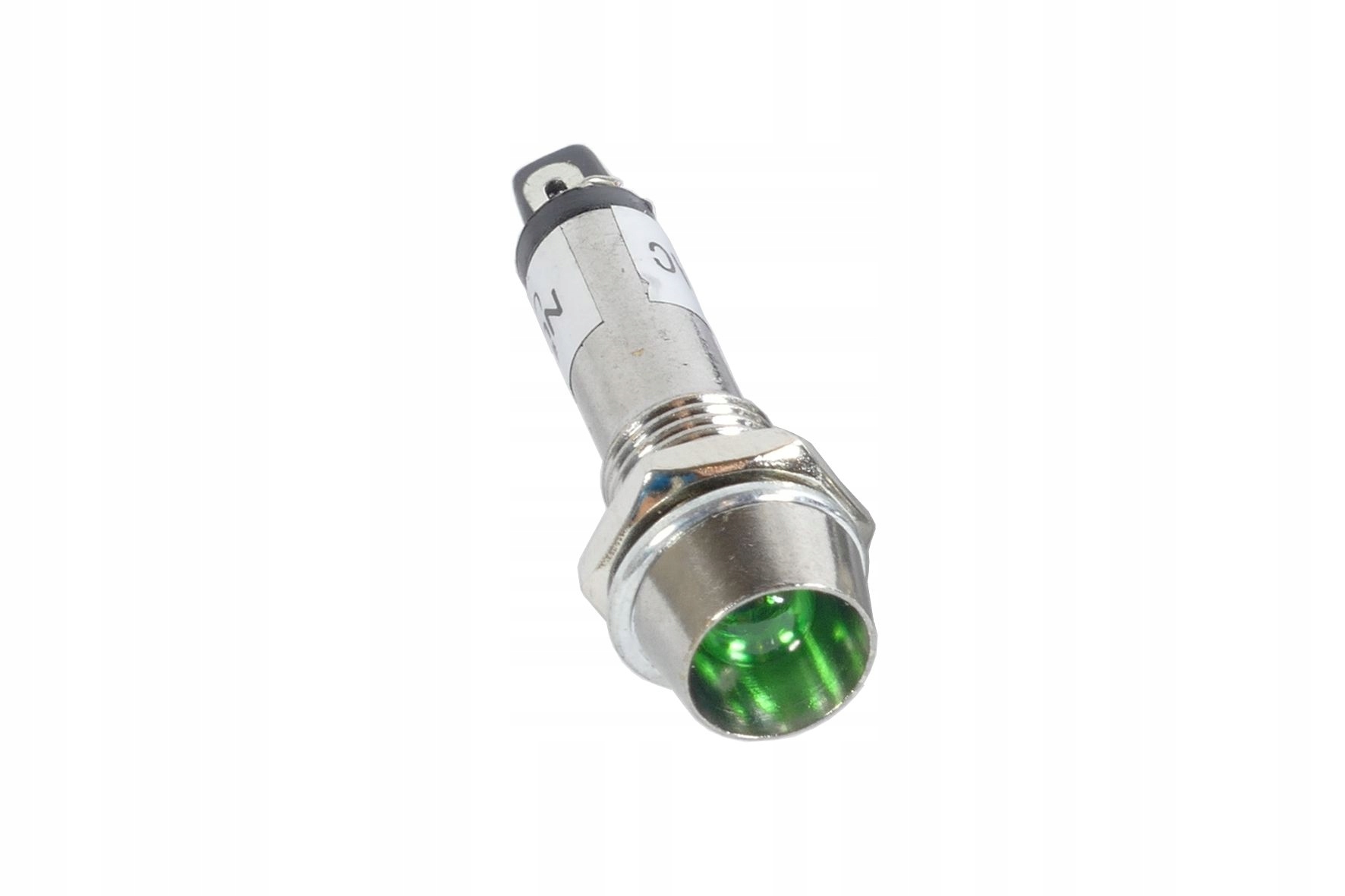 

Kontrolka 12V 8MM Led Zielona Wklęsła