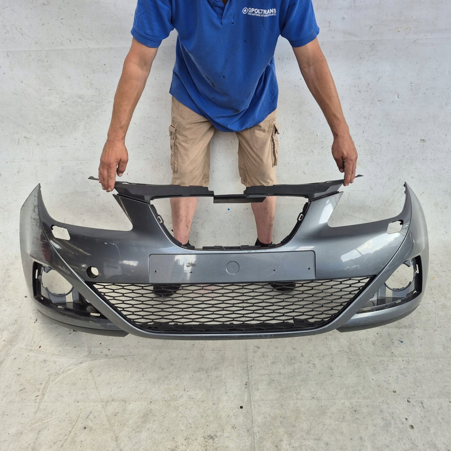 SEAT IBIZA IV 4 08-12 bumper front front washer