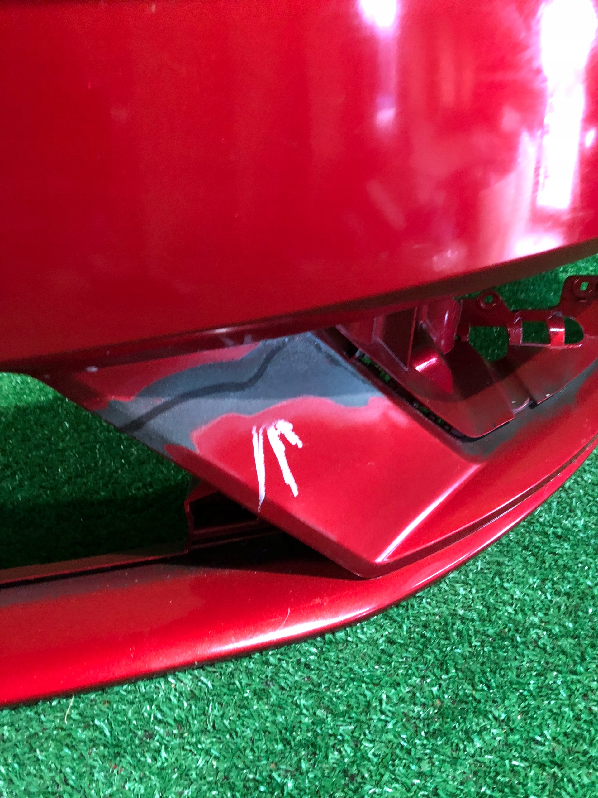 front bumper front SEAT LEON III LIFT PDC