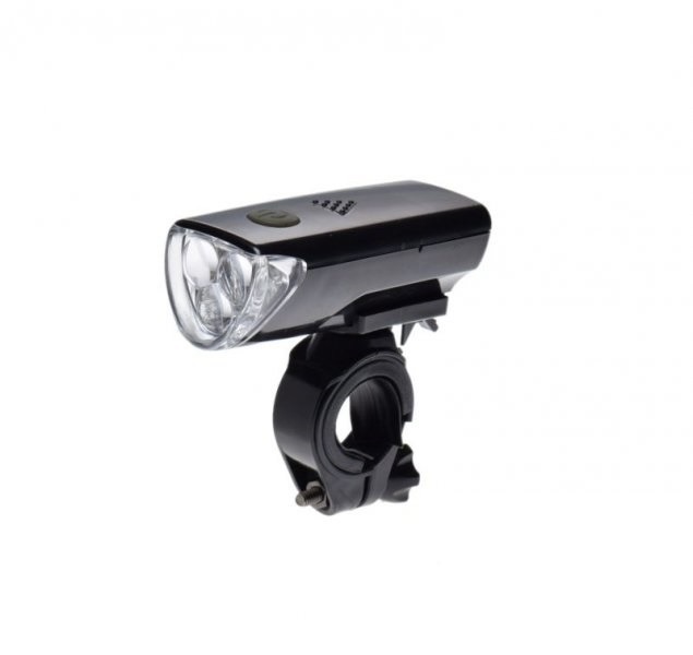 

Lampa rowerowa przód 3 led 3 tryby świecenia
