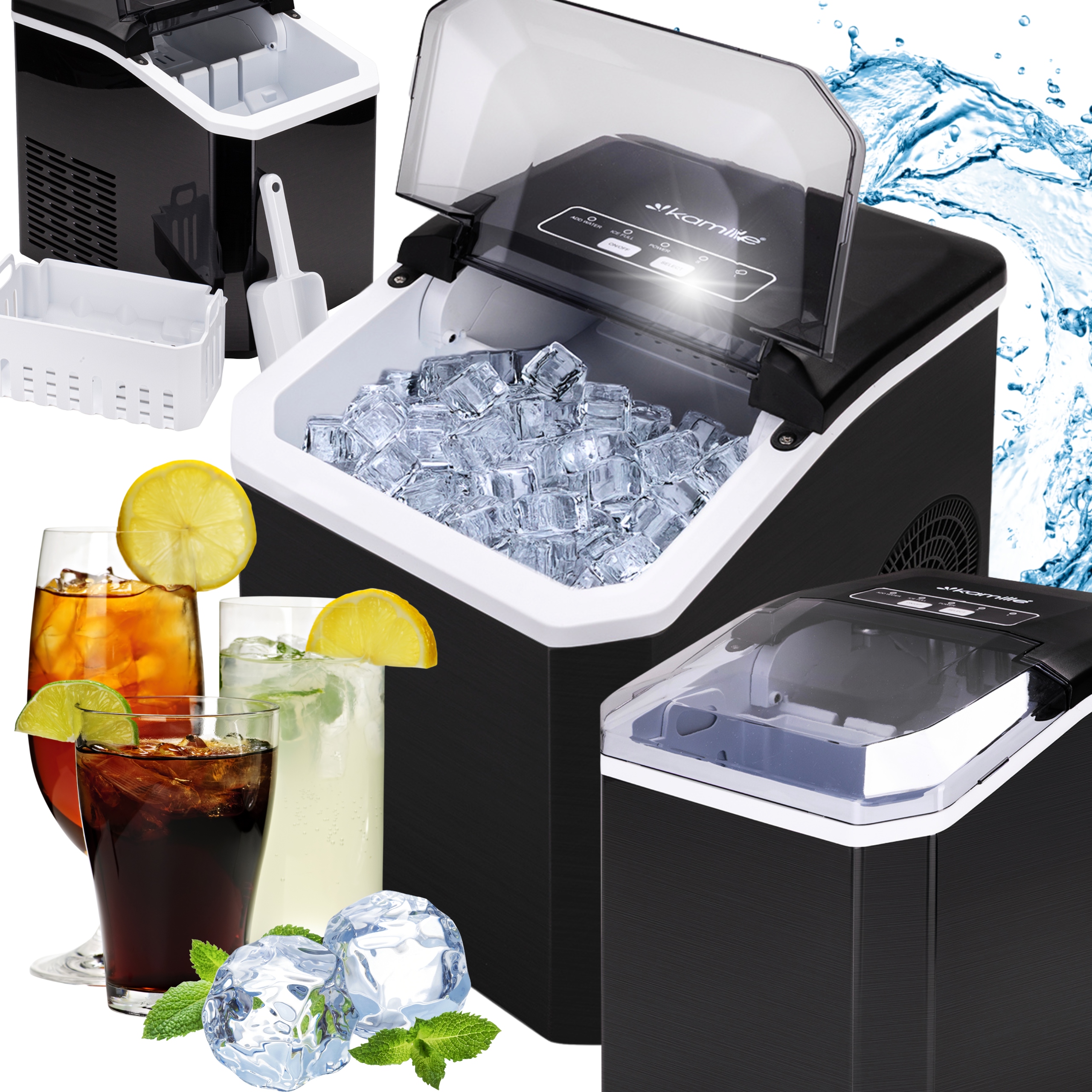 Kostkovač Ledu domácí stroj na kostky Expresní Led