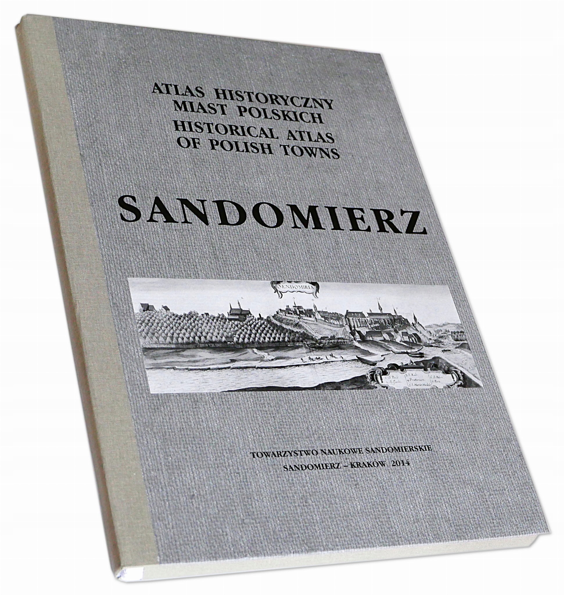 Atlas historyczny miast polskich. Sandomierz, mapy