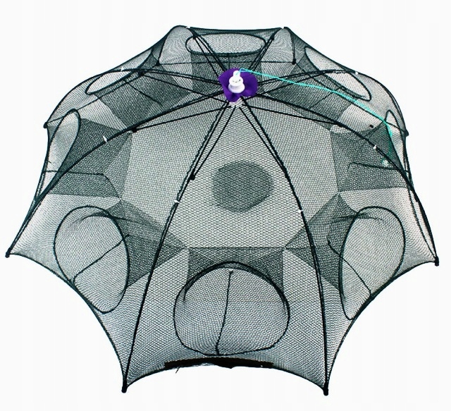 Podrywka siatka podbierak do połowu żywca 8 otworów