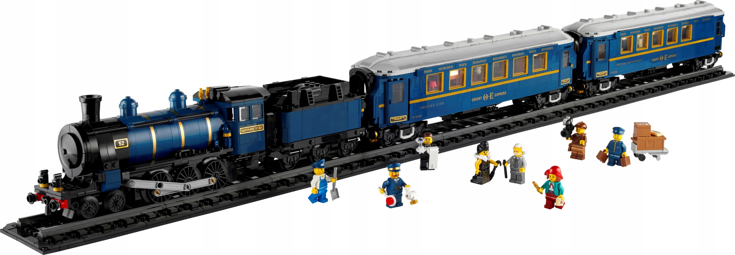 Oryginalne LEGO Pociąg Orient Express 21344 Ideas 2540 elem. NOWOŚĆ Numer produktu 21344