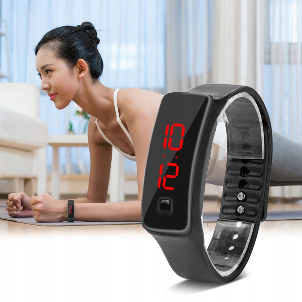 ZEGAREK UNISEX OPASKA LED DLA DZIECI CYFROWY Model inny