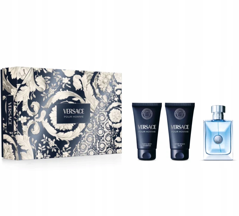 Versace Pour Homme toaletní voda 50 ml balzám po holení 50 ml sprchový