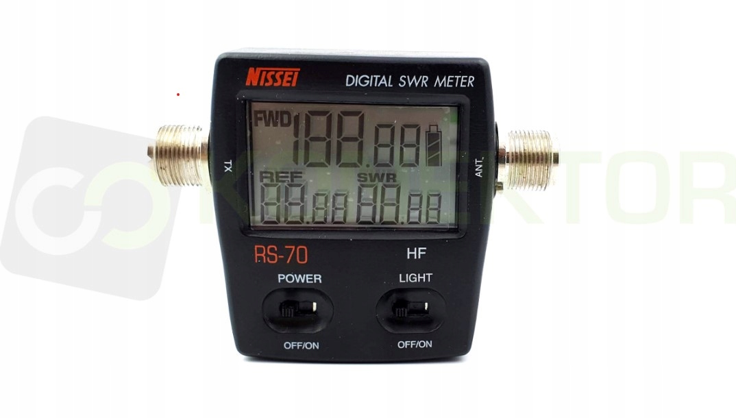 Nissei RS-70 Cyfrowy Reflektometr 1.6-60 MHz Polska Instrukcja