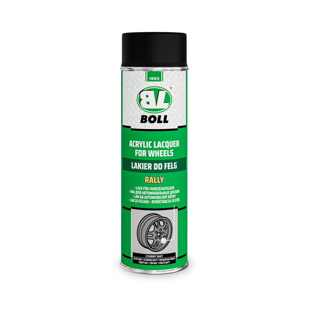 Boll Lakier do felg czarny mat spray 500ml