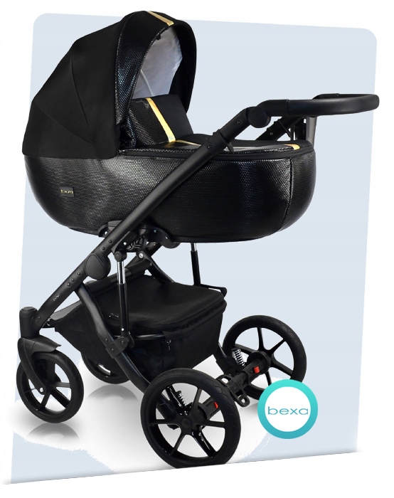WÓZEK 4W1 BEXA AIR PRO AI16 I CYBEX ATON 5 + BAZA Waga wózka 13 kg