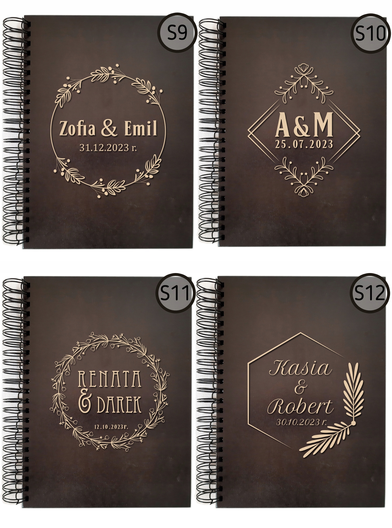 PREZENT DLA PARY MŁODEJ ŚLUB ŚWIADKA ŚWIADKOWEJ Kod producenta ALBUM_SPIRALA