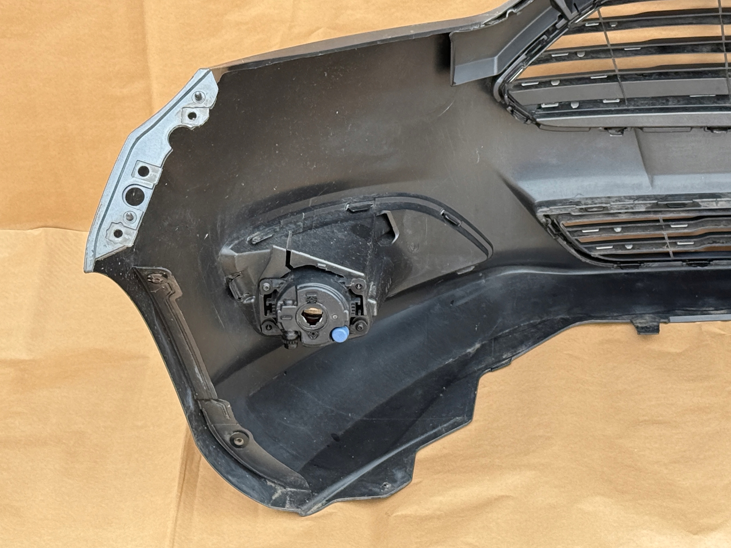 FORD FIESTA MK7 LIFT 2012-2017 bumper front MAGNETIC GRAY original