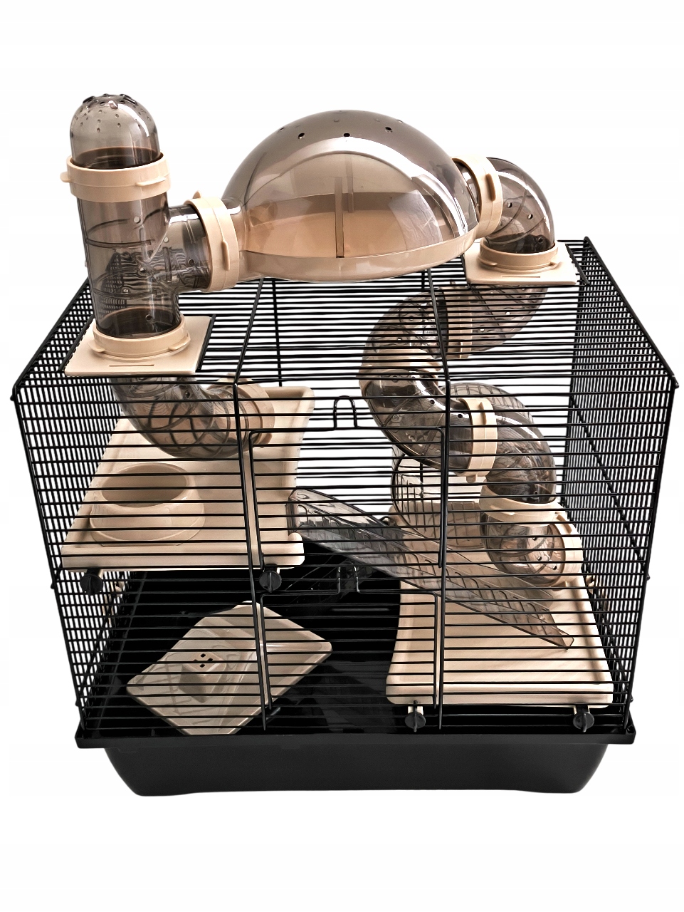 Levně Klec pro Cho)mika myšky hlodavce tunely terasa domeček kolotoč Inter-zoo