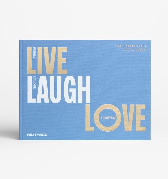 Printworks Foto Album pro fotografie Live, Laugh, Love