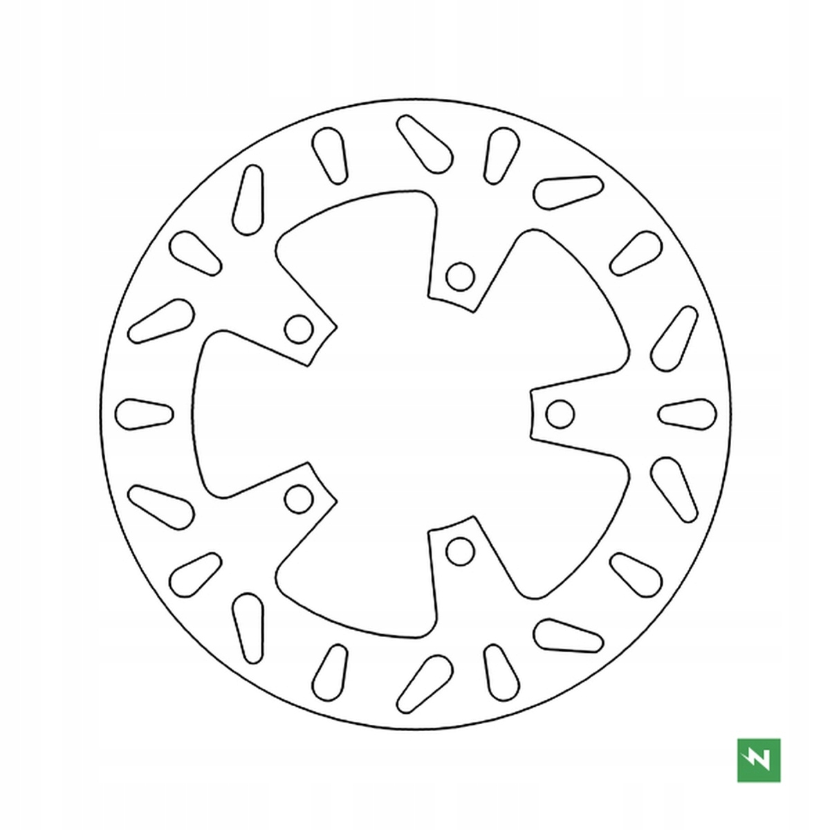 Tarcza hamulcowa Newfren, NEWFREN DF5066A Producent inny