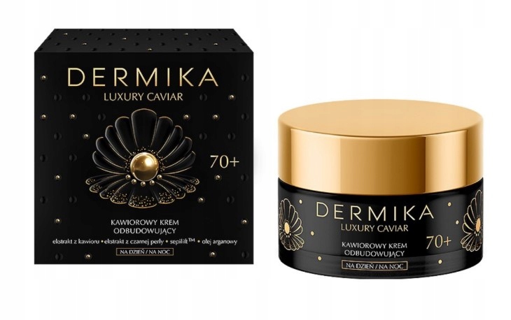 Dermika Luxury Caviar Kaviárový obnovující krém 70+ 50 ml
