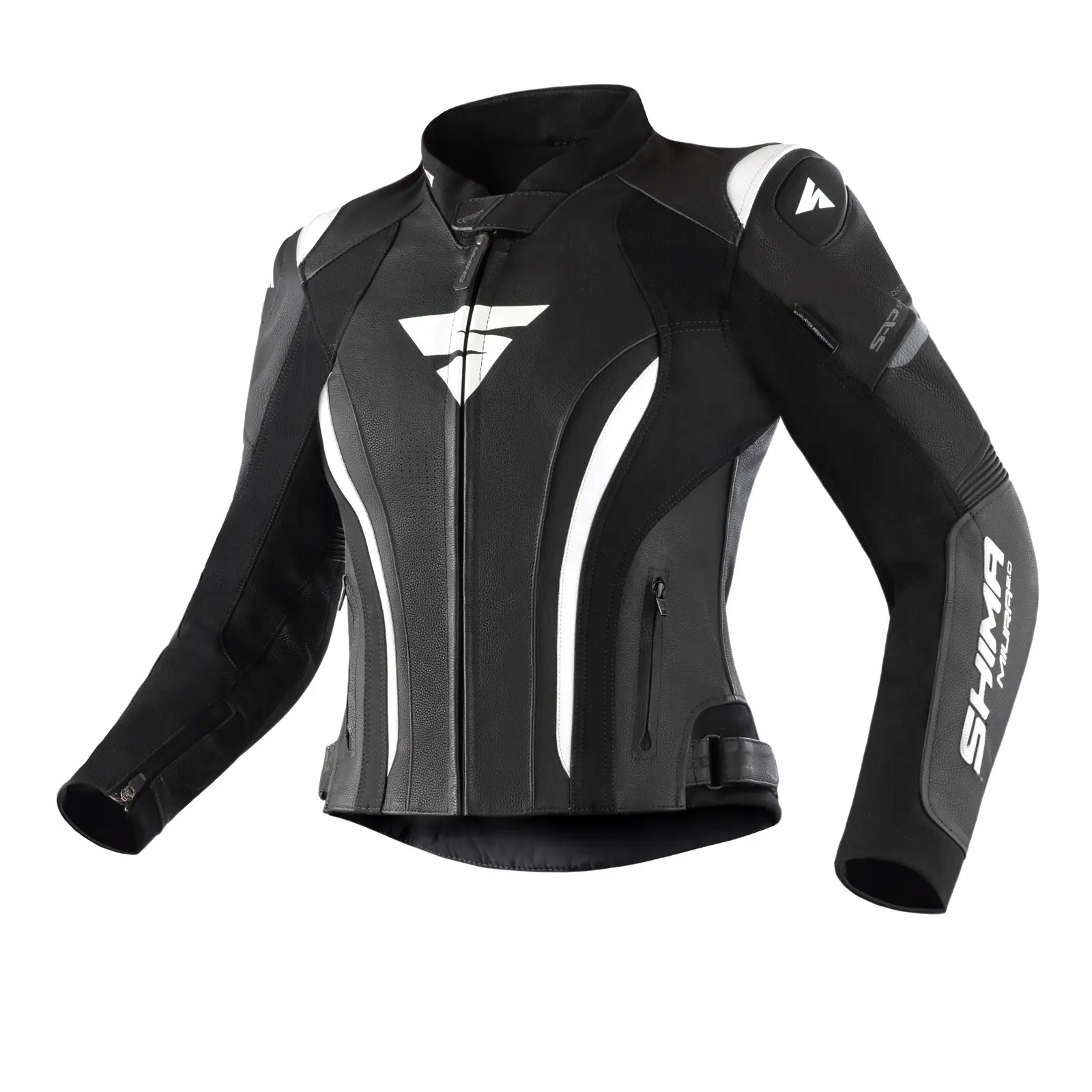 Dámska kožená motocyklová bunda Shima Miura 2.0 Black 34
