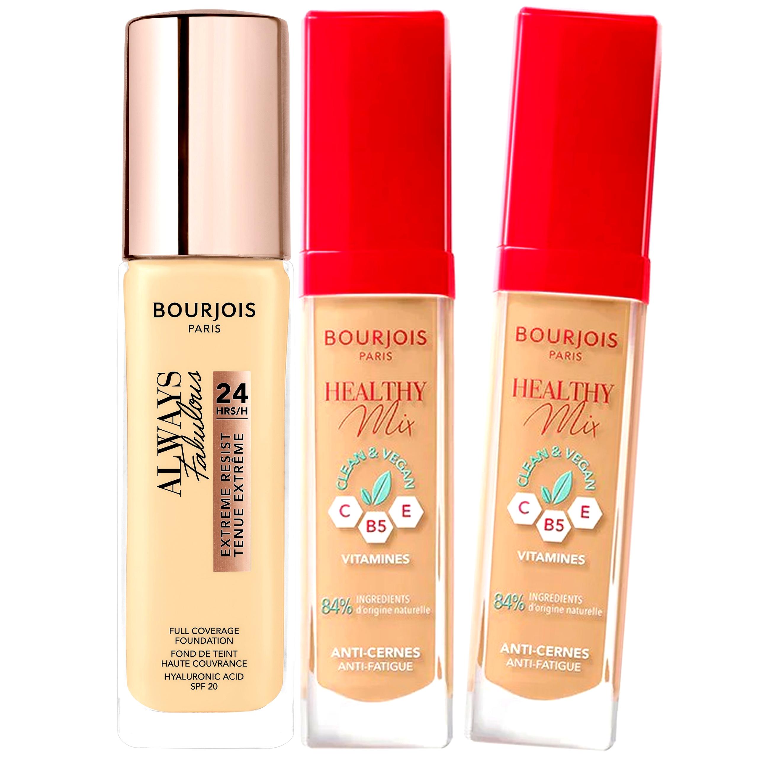 Bourjois Podkład Always Fabulous i Korektor Healthy Mix Krycie-Zdjęcie-0
