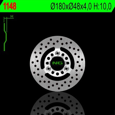Ng Brzdový Kotúč Predný Yamaha Bws 50/100 '00-'01, XC 125 Cygnus '00-'03,
