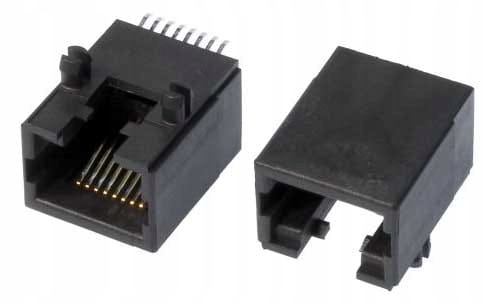 Żeńskie WW Gniazdo typu PLUG RJ45