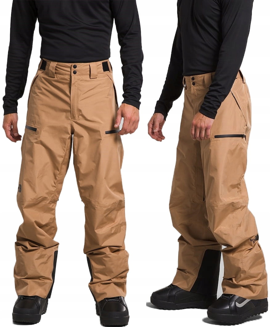 The North Face Spodnie Narciarskie Snowboardowe Męskie Wodoodporne Gore-tex