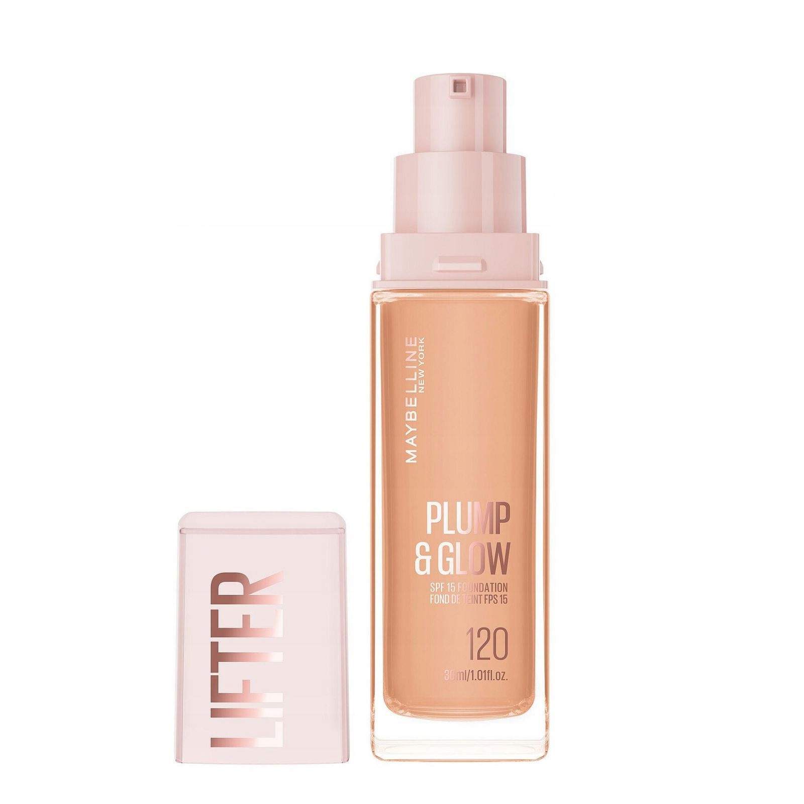Maybelline Zkrášlující make-up Lifter Plump+Glow 120