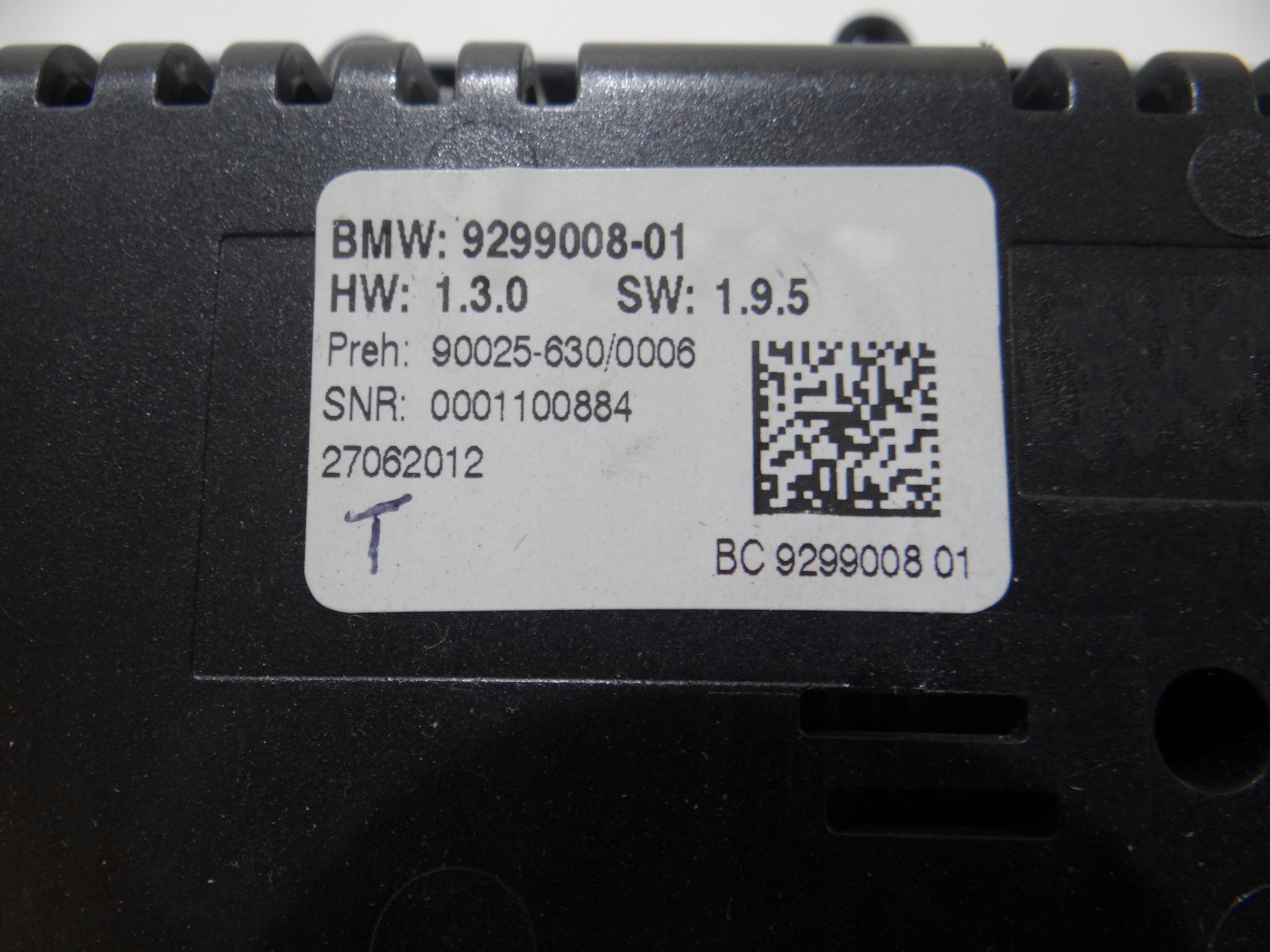 PANEL klími klimatizaci BMW F10 9299008