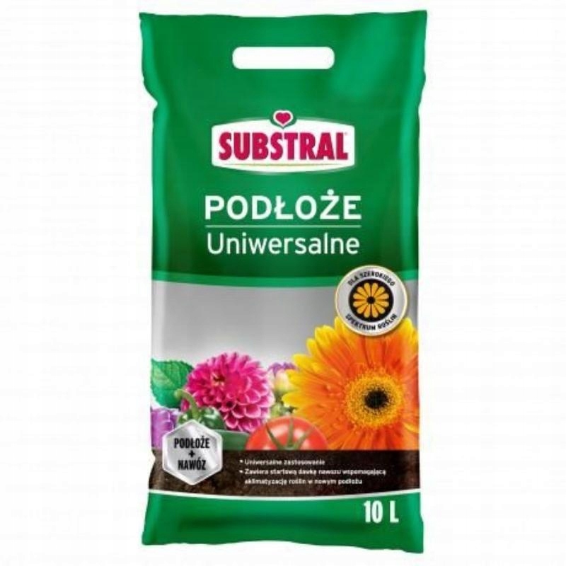 

Gotowe podłoże uniwersalne Substral 10 l z nawozem