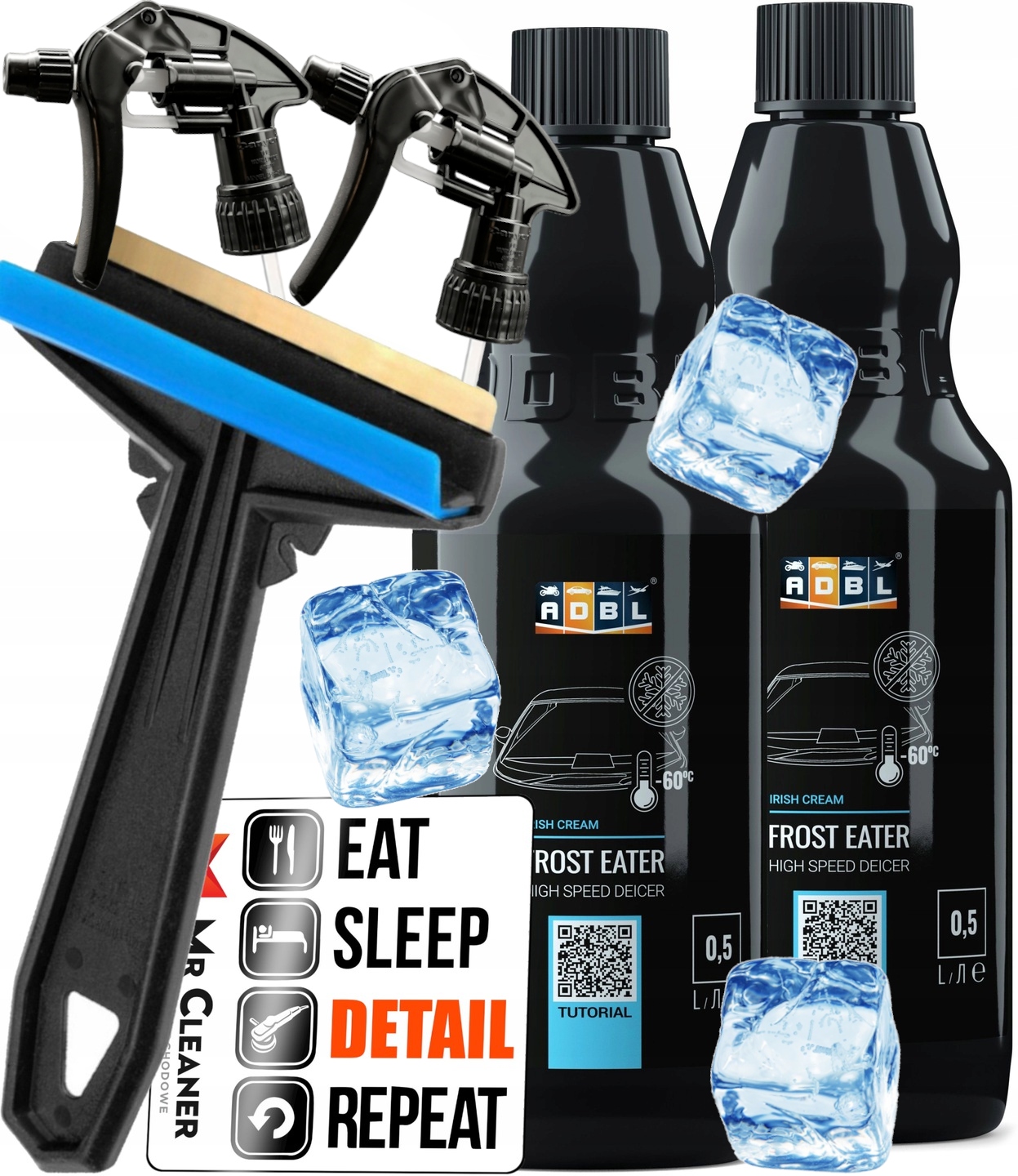 

Adbl 2x Frost Eater Odmrażacz Skrobaczka Mosiądz
