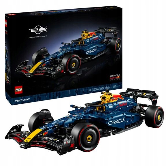 Lego Technic F1 Formule Oracle Red Bull Racing RB20 42206