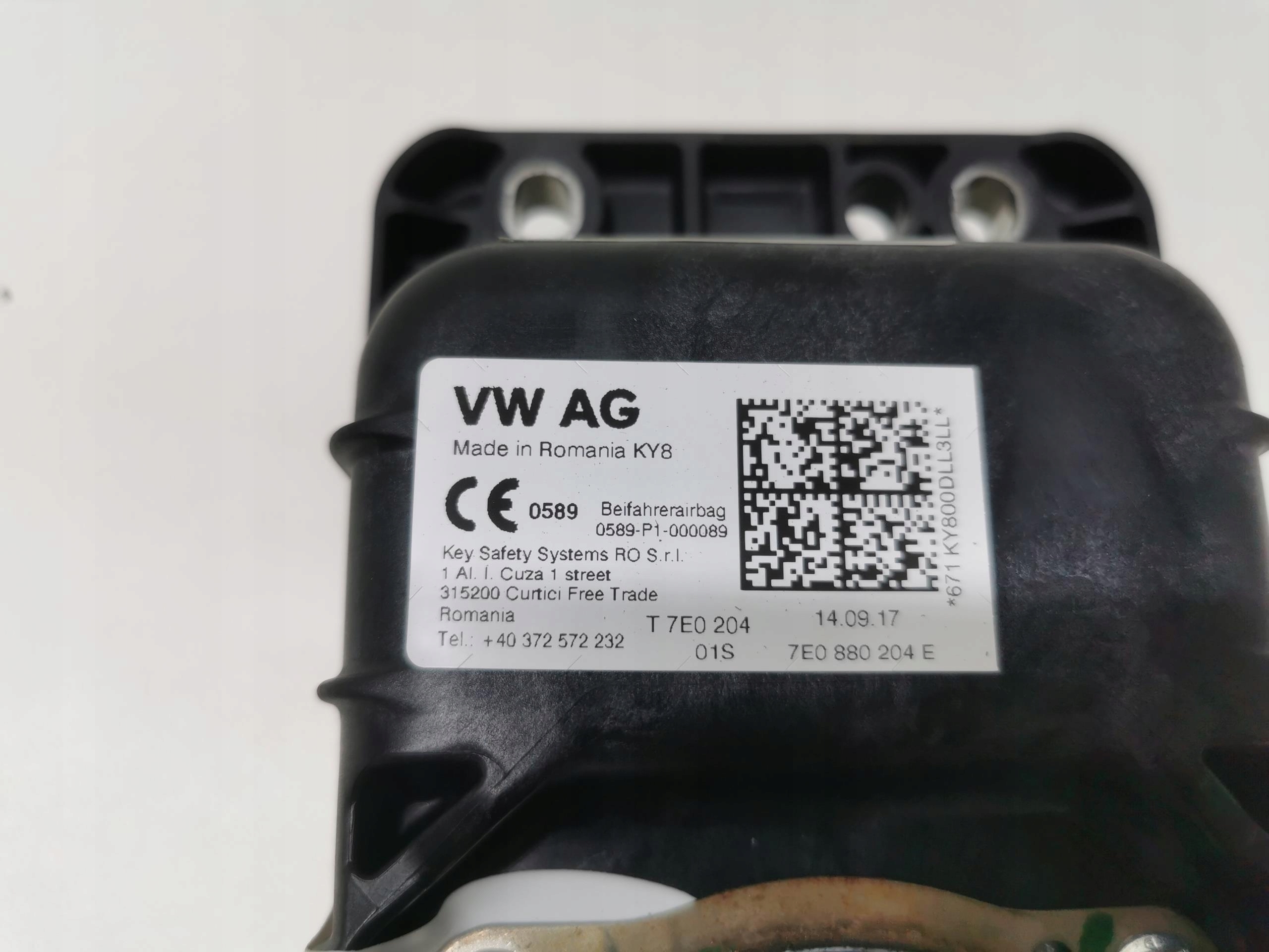 airbag airbag passeggeri VW T6 7E0880204E