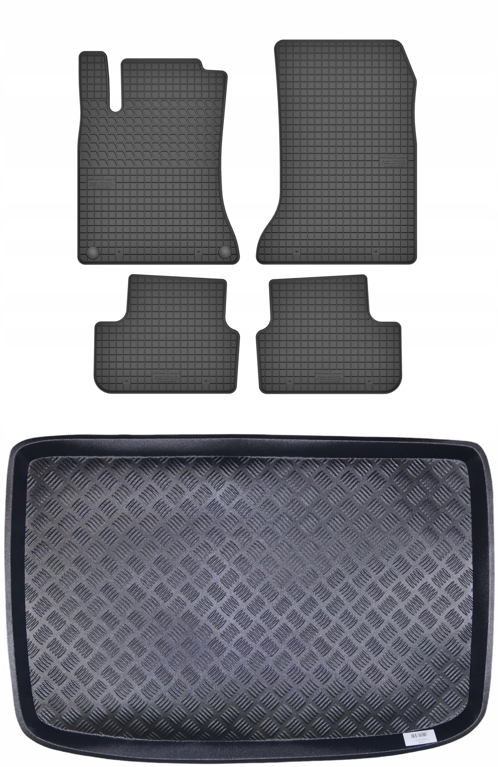 Koberce nosič pro: Mercedes A-class W176 2012-2018 hatchback
