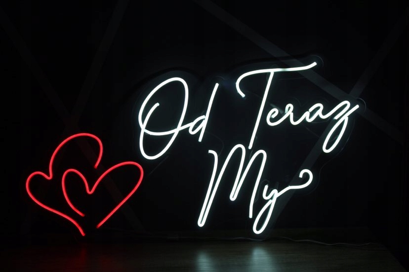 Neon Flex Napis "OD TERAZ MY"