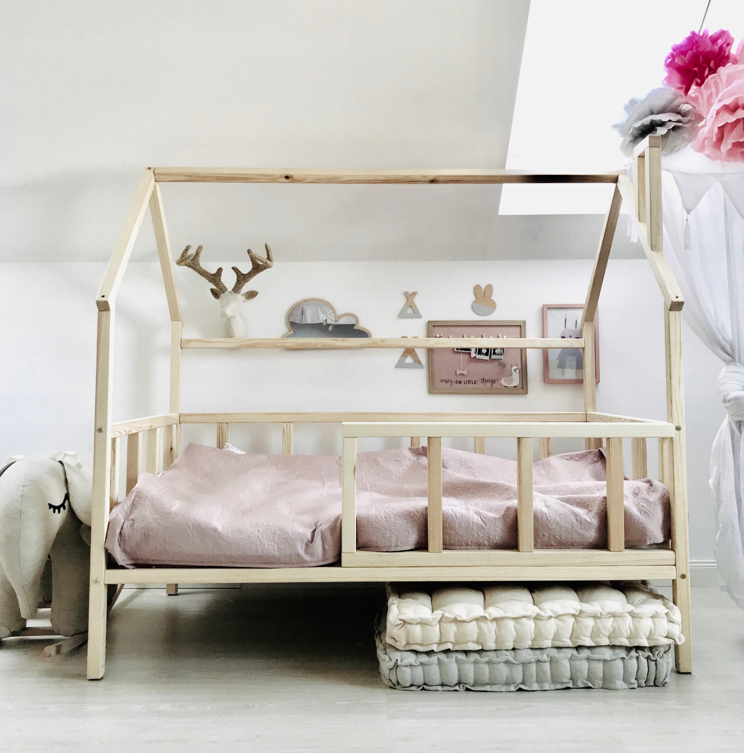 Łózko Domek na nóżkach 90x160 WOODENHEAVEN Kod producenta WhHB2L