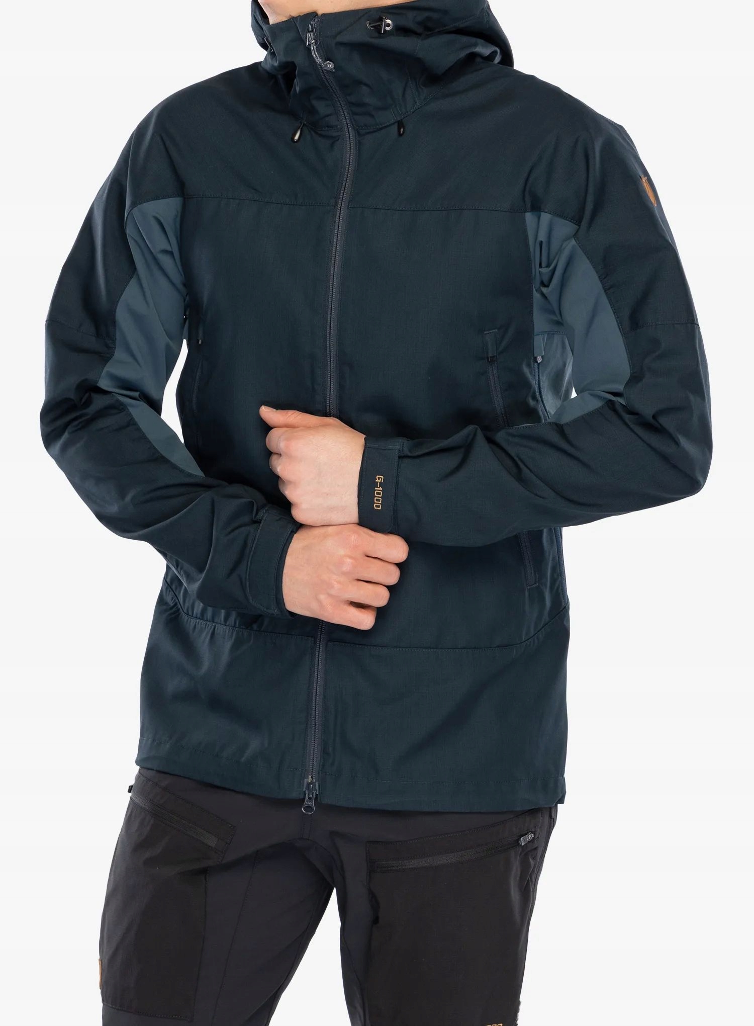 Protivětrná bunda Fjallraven Abisko Lite Trekking Jacket navy/blue M