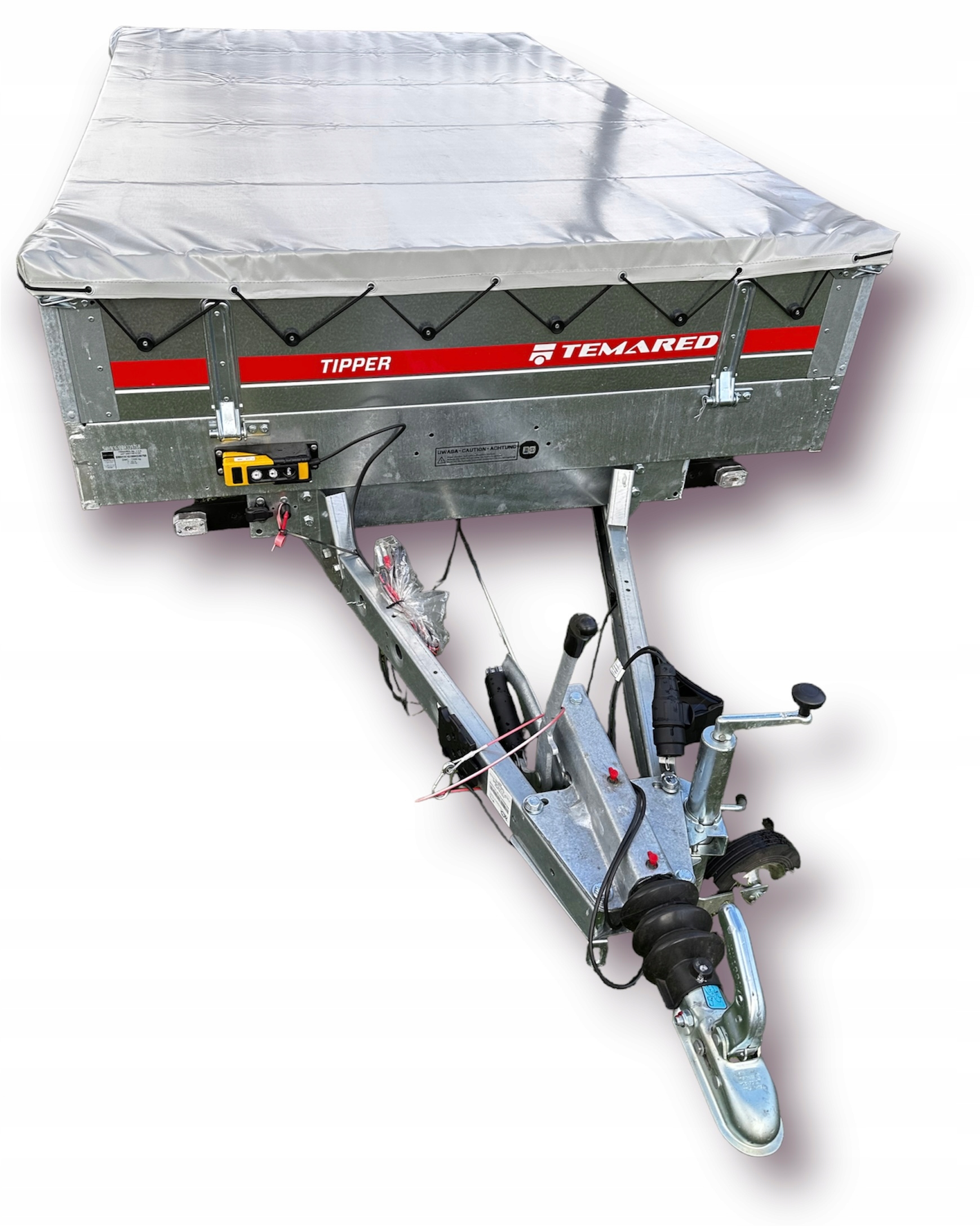 Plandeka płaska do przyczepy Temared Tipper 2515 Stan opakowania oryginalne