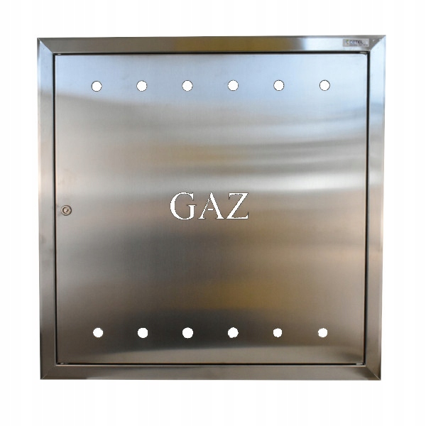 

Drzwiczki Wnękowe Gaz Stal Satyna 600x600 mm Ramka