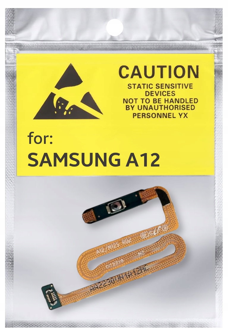 TAŚMA WŁĄCZNIK CZYTNIK LINII SAMSUNG A12 CZARNY