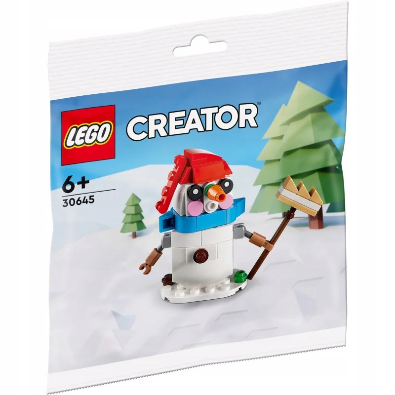 Originální Lego 30645 Creator Sněhulák, Nové, Limitované stavebnice, zima