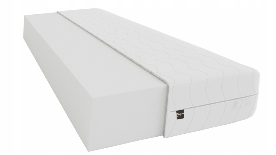 Penový Matrac 90x180, výška 12 cm, prešívaný poťah, stredne tvrdá pena H3